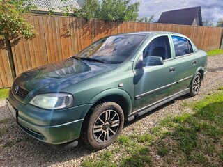 1999 Opel Astra G, зелёный, 300000 рублей, вид 1