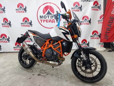 2013 KTM 690 Duke, белый, 520000 рублей, вид 1