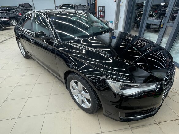 2015 Audi A6 IV (C7) Рестайлинг, чёрный, 2500000 рублей - вид 7