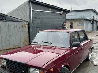 2002 Lada (ВАЗ) 2107, пурпурный, 270000 рублей, вид 3