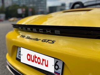 2018 Porsche Boxster GTS IV 718 (982), жёлтый, 7700000 рублей, вид 4