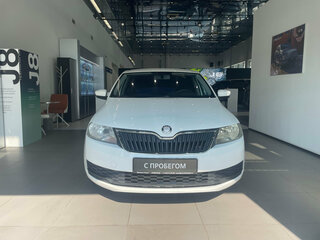 2017 Skoda Rapid I Рестайлинг, белый, 700000 рублей, вид 2
