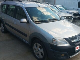 2016 Lada (ВАЗ) Largus Cross I, серебристый, 750000 рублей, вид 3