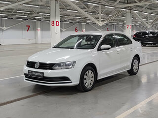 2016 Volkswagen Jetta VI Рестайлинг, белый, 1090000 рублей, вид 1