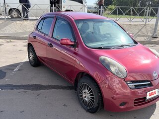2007 Nissan Micra III (K12), красный, 430000 рублей, вид 2