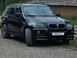 2007 BMW X5 3.0si II (E70), синий, 1200000 рублей, вид 1