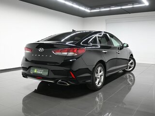 2017 Hyundai Sonata VII (LF) Рестайлинг, чёрный, 1815000 рублей, вид 2