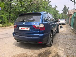 2009 BMW X3 25i I (E83) Рестайлинг, синий, 1150000 рублей, вид 4