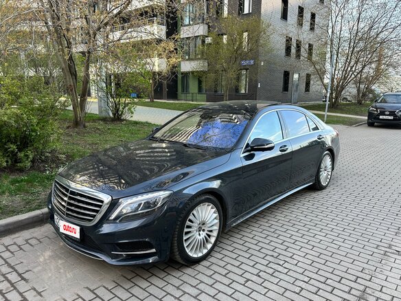 2015 Mercedes-Benz S-Класс 500 Long VI (W222, C217), чёрный, 2700000 рублей - вид 22