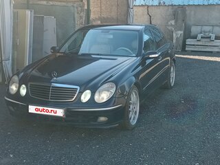 2004 Mercedes-Benz E-Класс 220 III (W211, S211), синий, 540000 рублей, вид 4