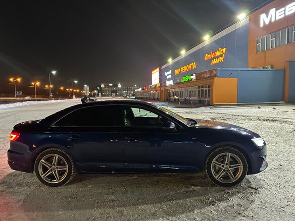 2018 Audi A4 V (B9), синий, 2250000 рублей - вид 5