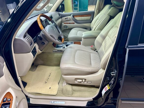 2005 Lexus LX 470 II Рестайлинг, чёрный, 5650000 рублей - вид 11