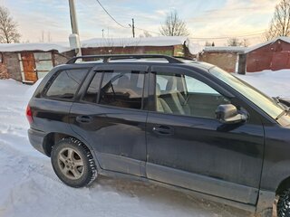 2002 Hyundai Santa Fe I, чёрный, 450000 рублей, вид 5