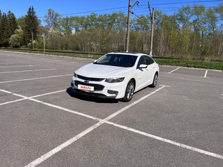 2017 Chevrolet Malibu 9-speed IX, белый, 1650000 рублей, вид 4