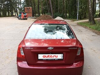 2008 Chevrolet Lacetti I, красный, 325000 рублей, вид 1