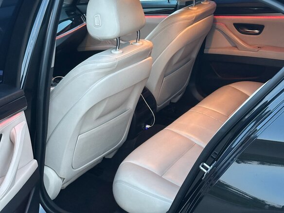 2013 BMW 5 серии 530d VI (F10/F11/F07) Рестайлинг, чёрный - вид 9