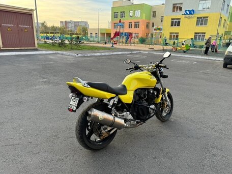 2002 Honda CB 400 Super Four, жёлтый, 340000 рублей, вид 4