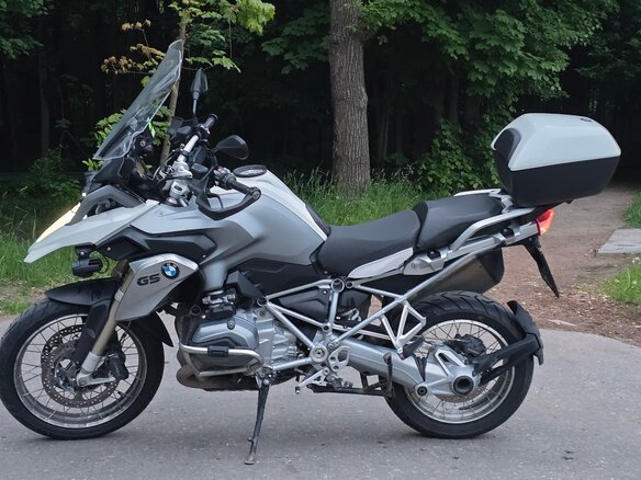 2014 BMW R 1200 GS, белый, 850000 рублей
