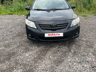 2007 Toyota Corolla AMT X (E140, E150), чёрный, 750000 рублей, вид 1