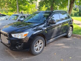 2014 Mitsubishi ASX I Рестайлинг, чёрный, 950000 рублей, вид 1