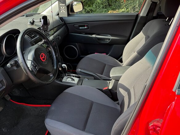 2008 Mazda 3 I (BK) Рестайлинг, красный, 699000 рублей - вид 10