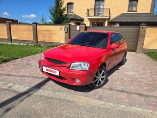 2000 Hyundai Accent II, красный, 300000 рублей, вид 1