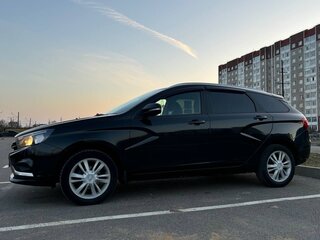 2018 Lada (ВАЗ) Vesta SW I, чёрный, 835000 рублей, вид 4