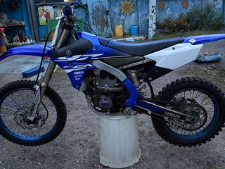2017 Yamaha YZ250F, синий, 340000 рублей, вид 3