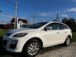 2010 Mazda CX-7 I Рестайлинг, белый, 750000 рублей, вид 1