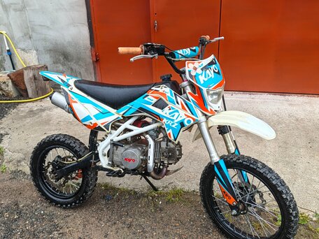 2019 Kayo Basic YX125, голубой, 57000 рублей, вид 2