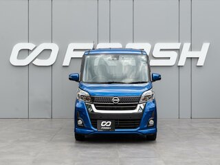 2019 Nissan Dayz Roox I Рестайлинг, синий, 940000 рублей, вид 3