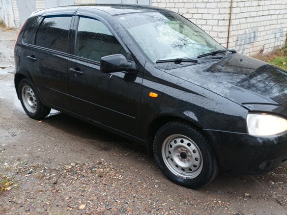 2010 Lada (ВАЗ) Kalina I, чёрный, 240000 рублей - вид 5