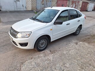 2017 Lada (ВАЗ) Granta I, белый, 840000 рублей, вид 1