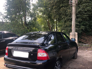 2010 Lada (ВАЗ) Priora I, чёрный, 150000 рублей, вид 4