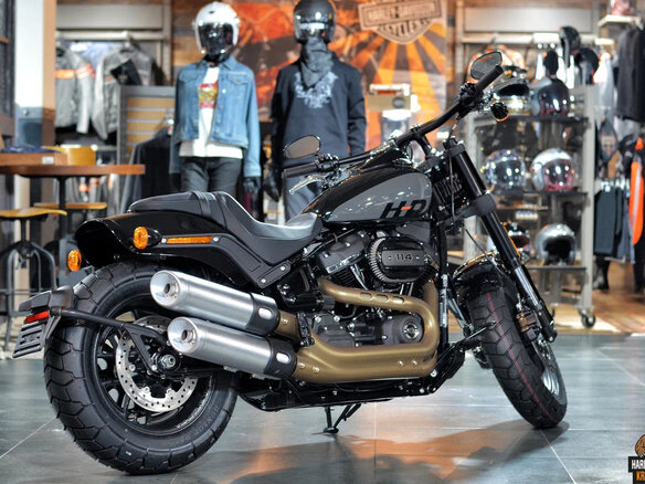 2024 Harley-Davidson Fat Bob, чёрный, 3100000 рублей - вид 9