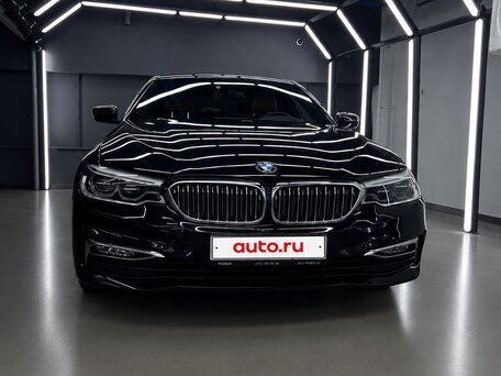 2017 BMW 5 серии 530d xDrive VII (G30/G31/G38), чёрный, 3500000 рублей, вид 1