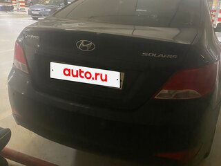 2015 Hyundai Solaris I Рестайлинг, чёрный, 830000 рублей, вид 3