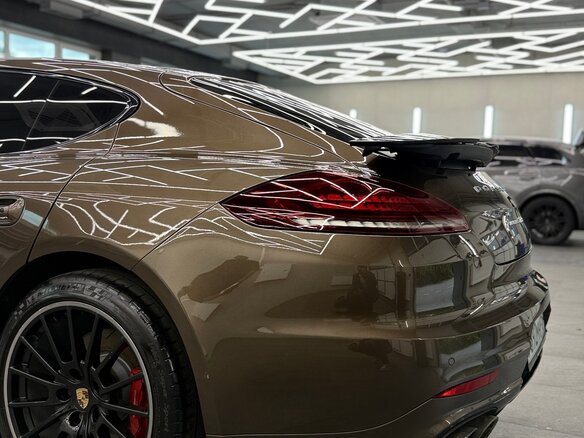2014 Porsche Panamera Turbo I Рестайлинг, коричневый - вид 4