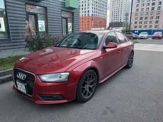 2012 Audi A4 IV (B8) Рестайлинг, красный, 1199000 рублей, вид 1
