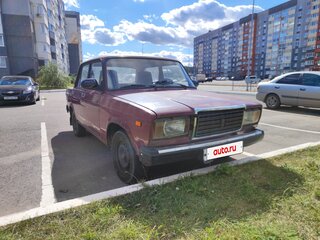 2003 Lada (ВАЗ) 2107, пурпурный, 45000 рублей, вид 5