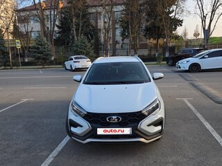 2024 Lada (ВАЗ) Vesta SW Cross I Рестайлинг (NG), белый, 1440000 рублей, вид 2