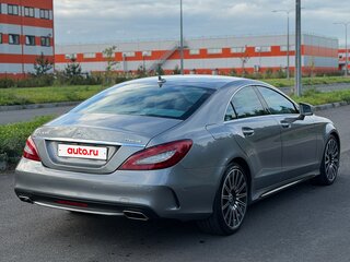 2015 Mercedes-Benz CLS 400 II (C218) Рестайлинг, серый, 3200000 рублей, вид 4