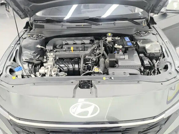 2023 Hyundai Elantra N Line VII (CN7) Рестайлинг, серый - вид 9