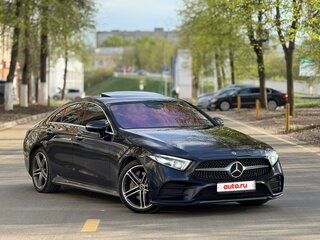 2018 Mercedes-Benz CLS 350 d III (C257), синий, 3900000 рублей, вид 4
