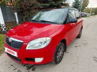2008 Skoda Fabia II, красный, 259000 рублей, вид 2