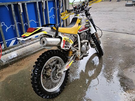 1996 Suzuki DR 250, жёлтый, 230000 рублей, вид 4