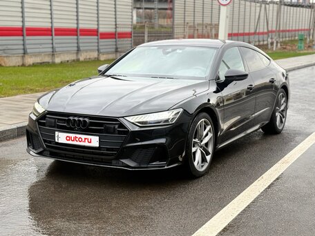 2022 Audi A7 55 TFSI II (4K), чёрный, 6600000 рублей, вид 1