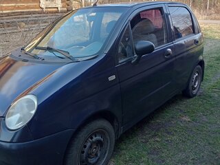 2005 Daewoo Matiz I Рестайлинг, синий, 230000 рублей, вид 5