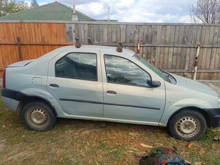 2009 Renault Logan I, серый, 210000 рублей, вид 3