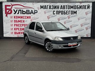 2008 Renault Logan I, серый, 369000 рублей, вид 1